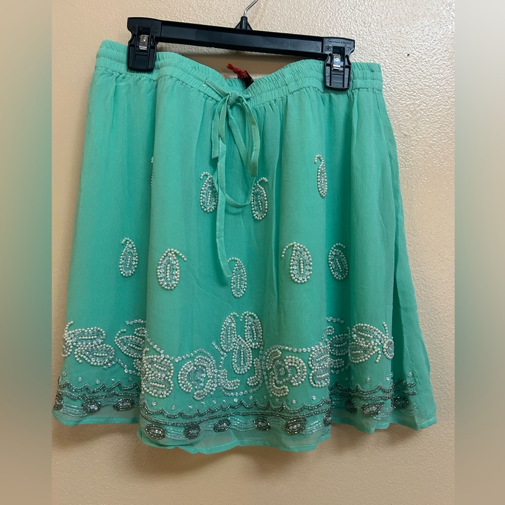 Raga‎ Beaded Front Skirt Size M